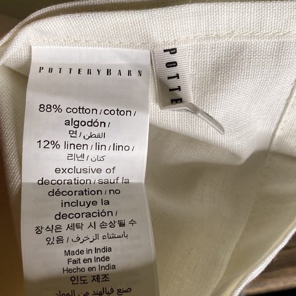 Pottery Barn Whimsical Woodland Forest Gnomes Cotton/Linen Guest Towels 🎄 - Picture 11 of 16